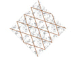 Diamond Lines Tile Vinyl Wrap Pattern