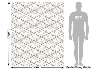 Diamond Lines Tile Vehicle Wrap Scale~Rwraps Series 914 Diamond Lines Tile Measurements~2