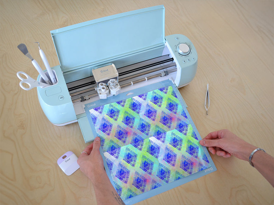 diamond ocean tie dye Cricut Compatible Vinyl