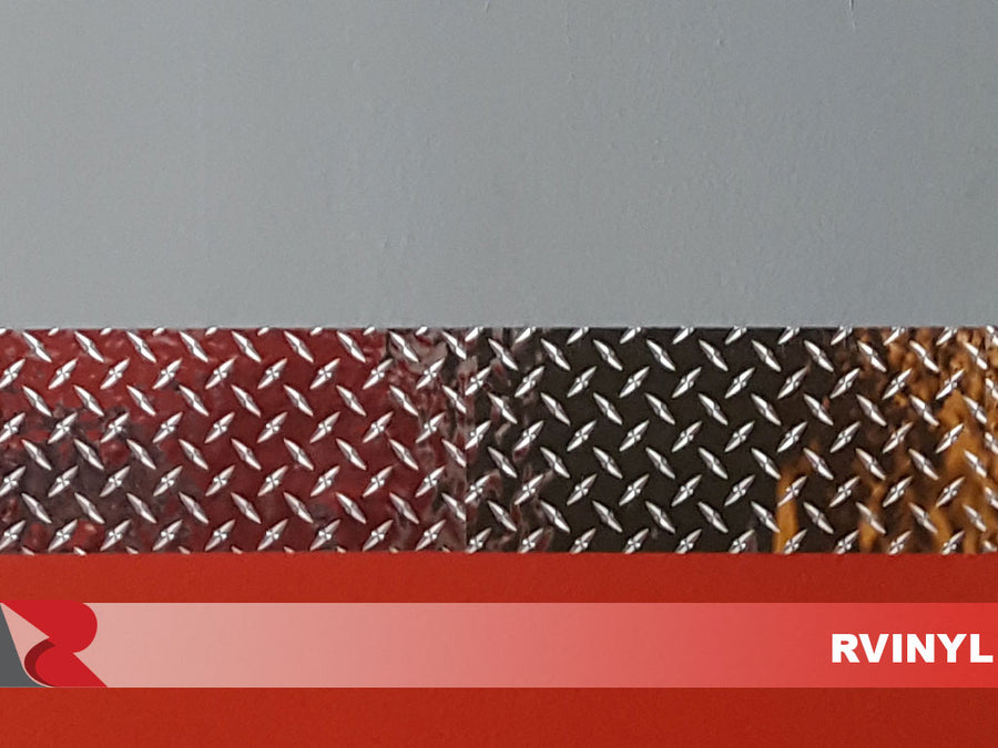 Diamond Plate DIY Custom Wall Decal