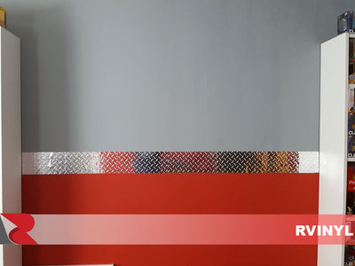 Diamond Plate DIY Custom Wall Graphic