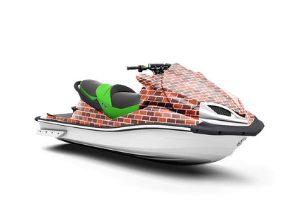 Diamond  Brick Jet Ski Vinyl Customized Wrap