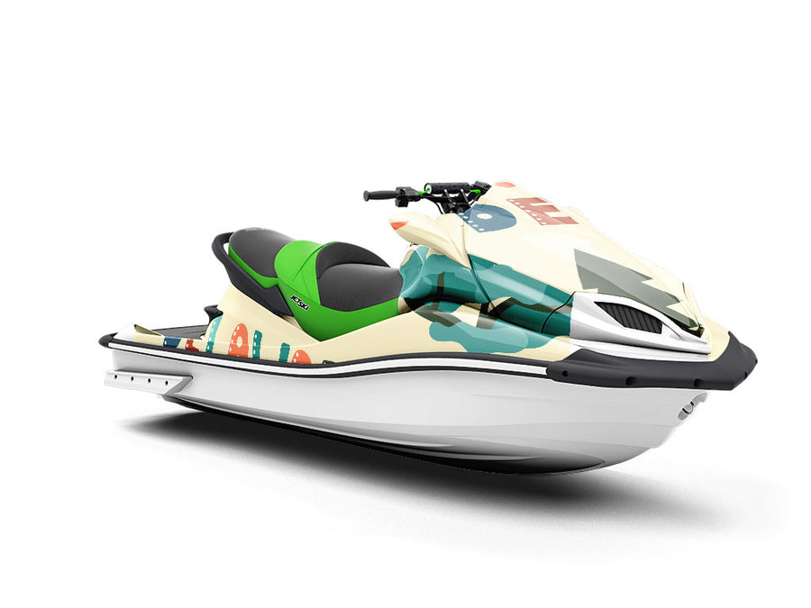 Diamond State Americana Jet Ski Vinyl Customized Wrap