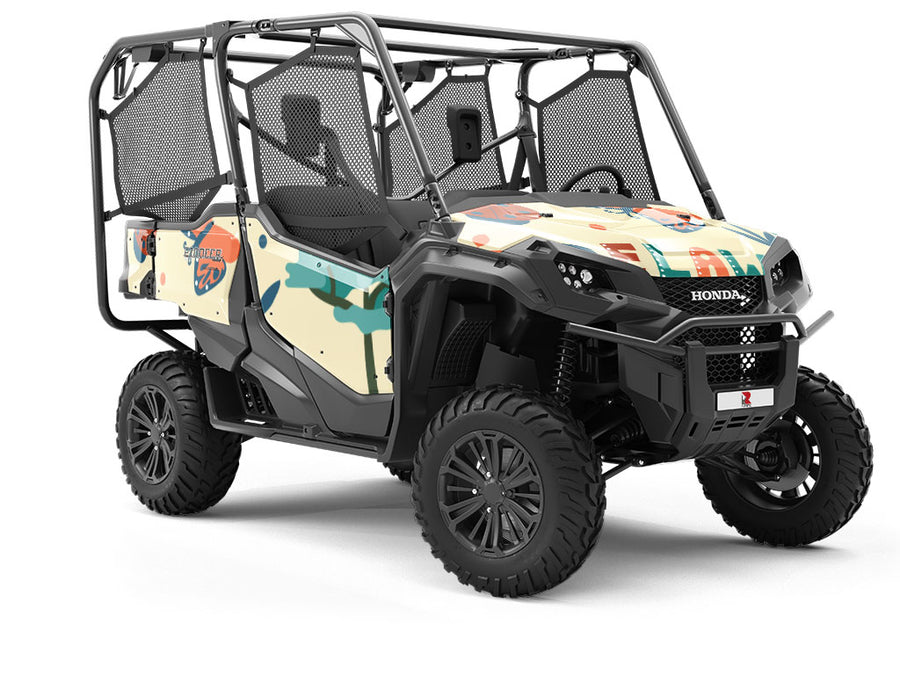 Diamond State Americana Utility Vehicle Vinyl Wrap