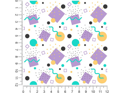 dice king abstract geometric 1ft x 1ft Craft Sheets