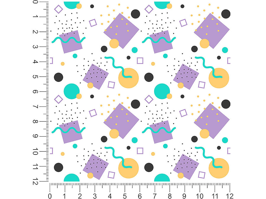 dice king abstract geometric 1ft x 1ft Craft Sheets