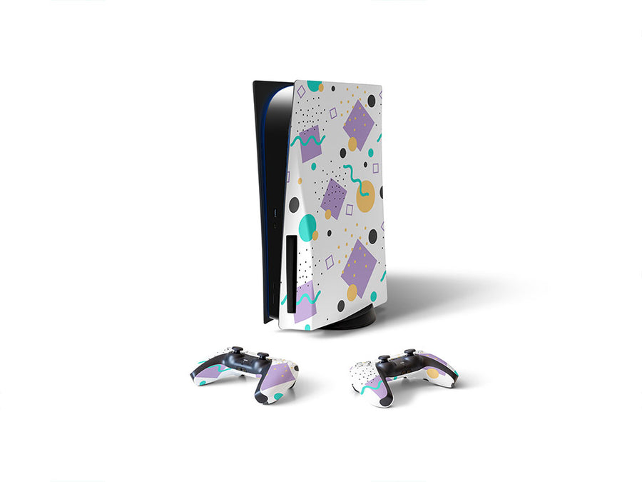 dice king abstract geometric Sony PS5 DIY Skin