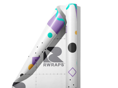 Dice King Abstract Wrap Film Sheets~Rwraps Series 914 Dice King Abstract Scrolled Sheet~3