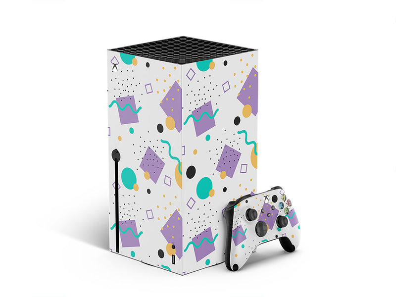 dice king abstract geometric XBOX DIY Decal