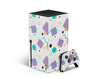 dice king abstract geometric XBOX DIY Decal