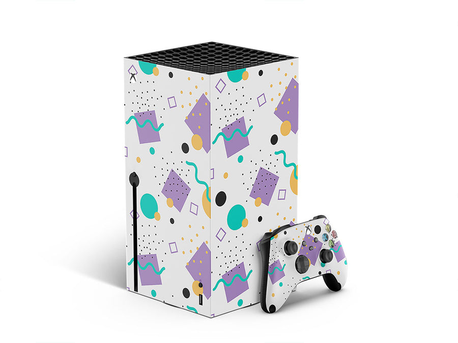 dice king abstract geometric XBOX DIY Decal