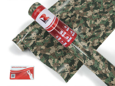 digital fabric camouflage Craft Vinyl Roll