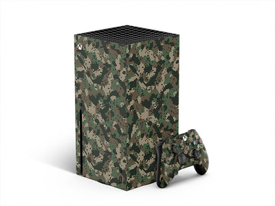 digital fabric camouflage XBOX DIY Decal