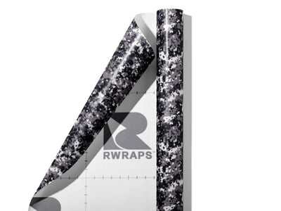 Digital Smoke Camouflage Wrap Film Sheets~Rwraps Series 914 Digital Smoke Camouflage Scrolled Sheet~3