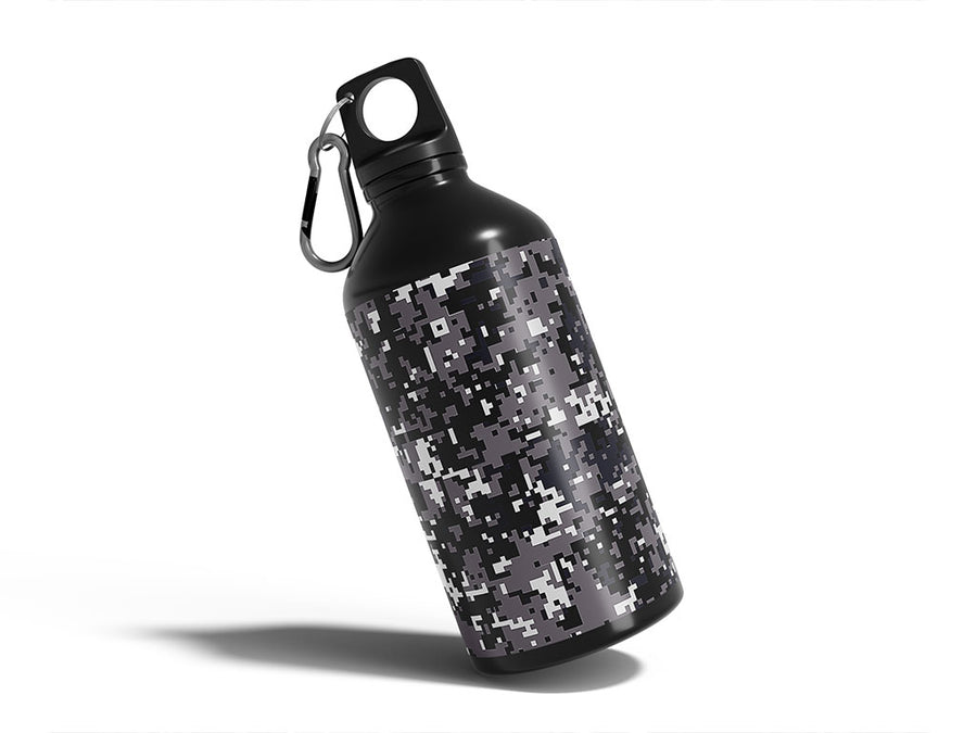 digital smoke camouflage Water Bottle DIY Stickers