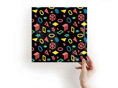 digital witness abstract geometric Craft Sheets