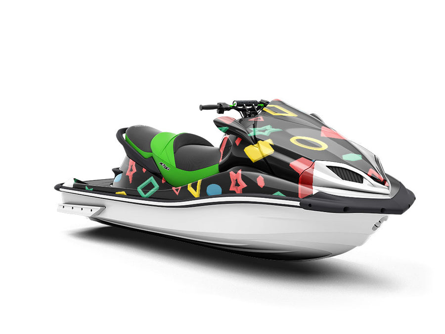 Digital Witness Abstract Jet Ski Vinyl Customized Wrap