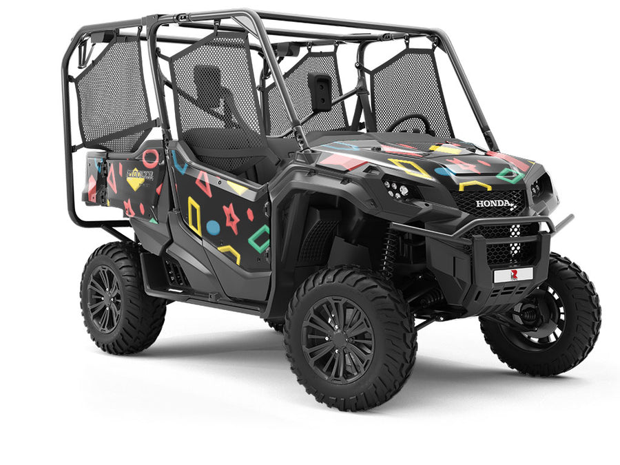 Digital Witness Abstract Utility Vehicle Vinyl Wrap