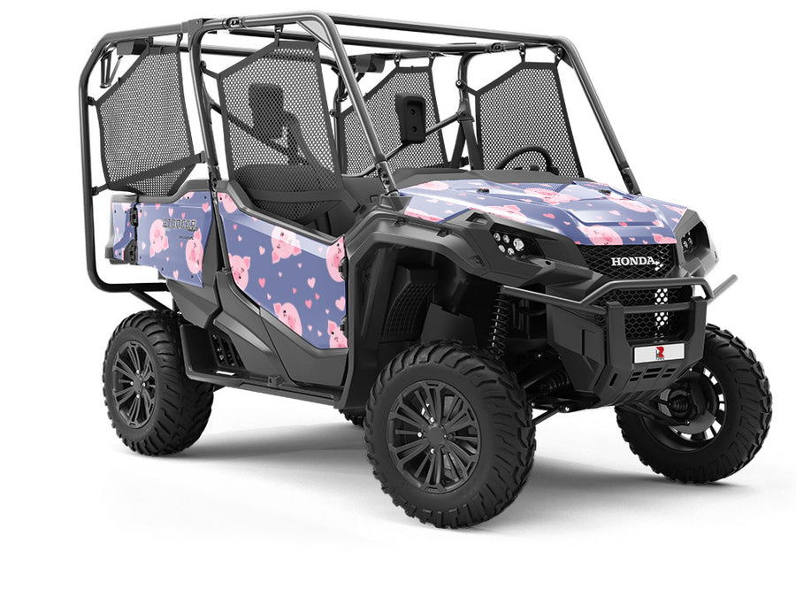 Dinner Service Animal Utility Vehicle Vinyl Wrap