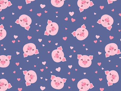Dinner Service Animal Vinyl Wrap Pattern~Rwraps Series 914 Digitally Printed Vinyl Wrap~0