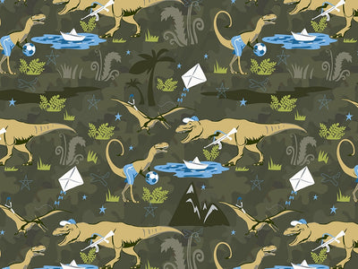 Dino Boys Dinosaur Vinyl Wrap Pattern~Rwraps Series 914 Digitally Printed Vinyl Wrap~0