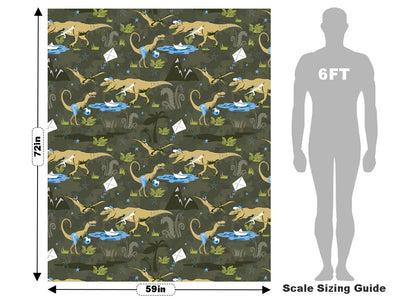 Dino Boys Dinosaur Vehicle Wrap Scale~Rwraps Series 914 Dino Boys Dinosaur Measurements~1