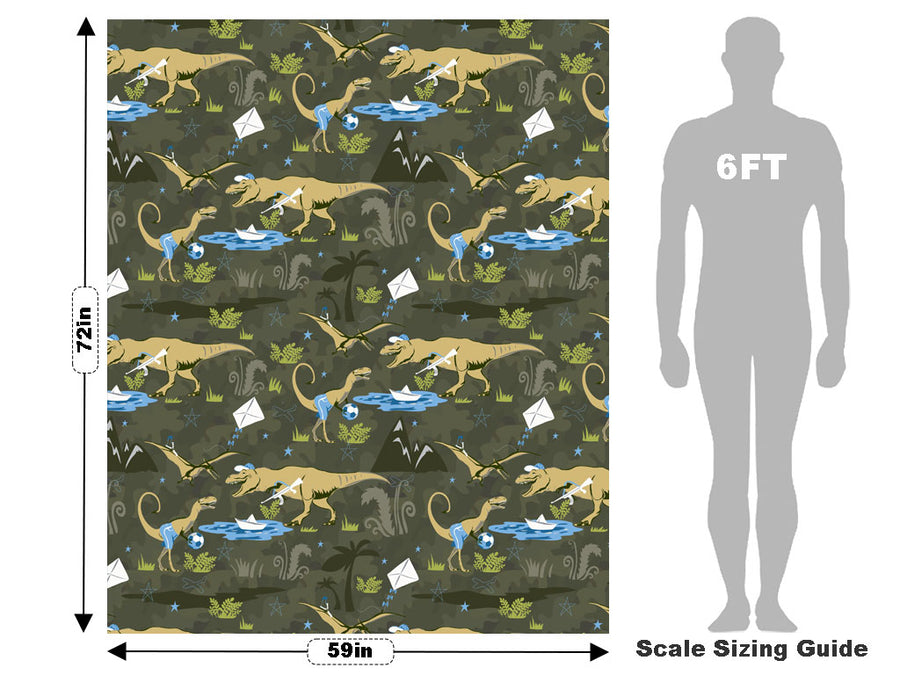 Dino Boys Dinosaur Vehicle Wrap Scale~Rwraps Series 914 Dino Boys Dinosaur Measurements~1