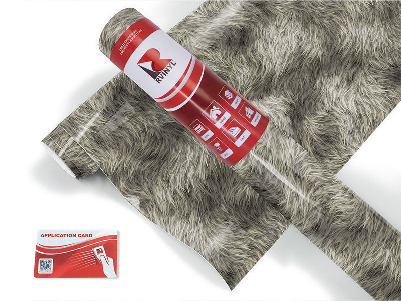 dire wolf animal print Craft Vinyl Roll