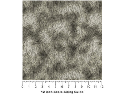 Dire Wolf Vinyl Film Pattern Size 12 inch Scale~Rwraps Dire Wolf Sizing Chart~3
