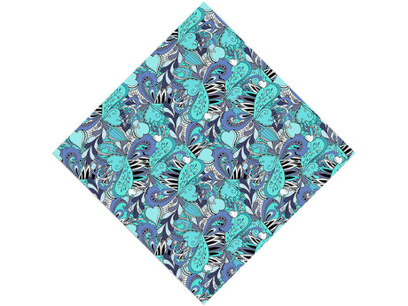 Disappearing Tears Floral Vinyl Wrap Pattern