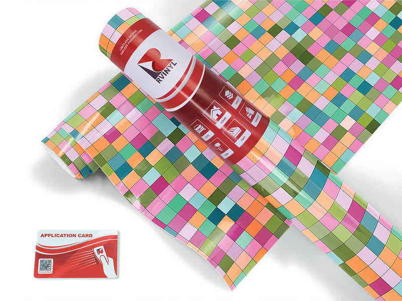 disco baby pixel Craft Vinyl Roll