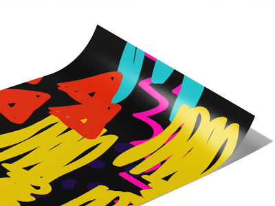 Disco Backfire Abstract Vinyl Wraps~Rwraps Series 914 Digitally Printed Vinyl Wrap~0