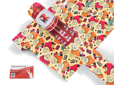 disco skate sport Craft Vinyl Roll