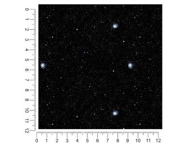 distant galaxies science fiction 1ft x 1ft Craft Sheets
