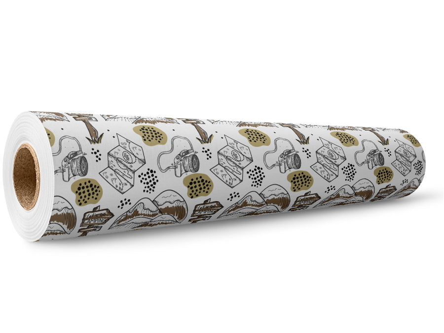 Distant Peaks Camping Wrap Film Wholesale Roll~Rwraps Series 914 Digitally Printed Vinyl Roll~5