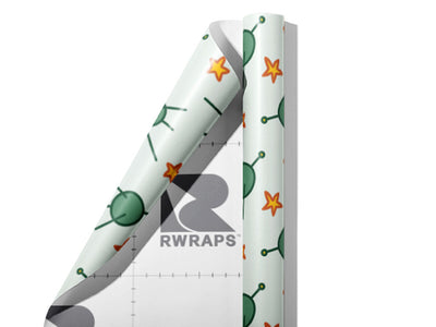 Distant Probe Science Fiction Wrap Film Sheets~Rwraps Series 914 Distant Probe Science Fiction Scrolled Sheet~3