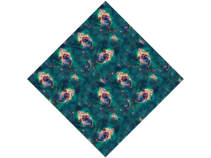 Distant Sandstorm Science Fiction Vinyl Wrap Pattern