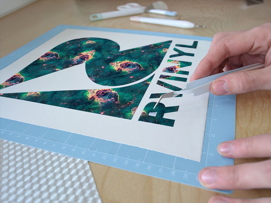 distant sandstorm science fiction Easy Weed Craft Vinyl
