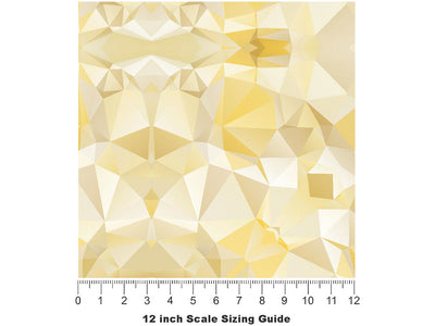 Distant Sunrise Tile Vinyl Film Pattern Size 12 inch Scale~Rwraps Distant Sunrise Tile Sizing Chart~3