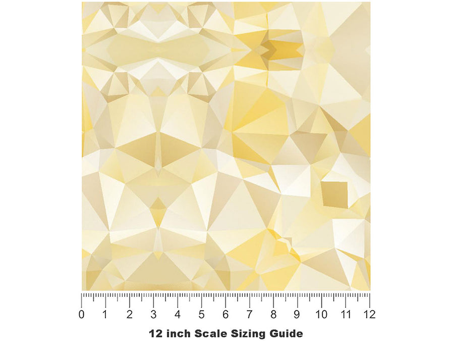 Distant Sunrise Tile Vinyl Film Pattern Size 12 inch Scale~Rwraps Distant Sunrise Tile Sizing Chart~3