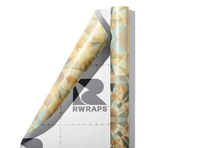 Distant Sunset Tile Wrap Film Sheets~Rwraps Series 914 Distant Sunset Tile Scrolled Sheet~4