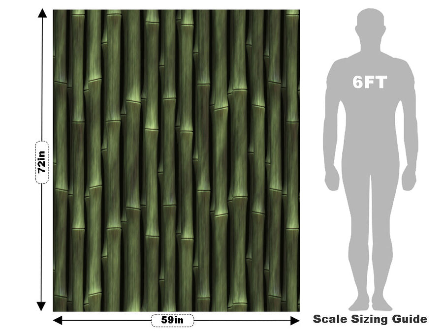 Distinct Davidsea Bamboo Vehicle Wrap Scale~Rwraps Series 914 Distinct Davidsea Bamboo Measurements~1