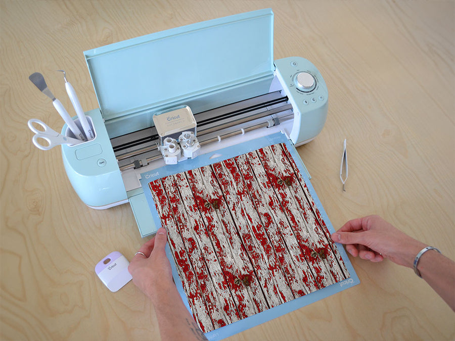 distressed auburn  Cricut Compatible Vinyl