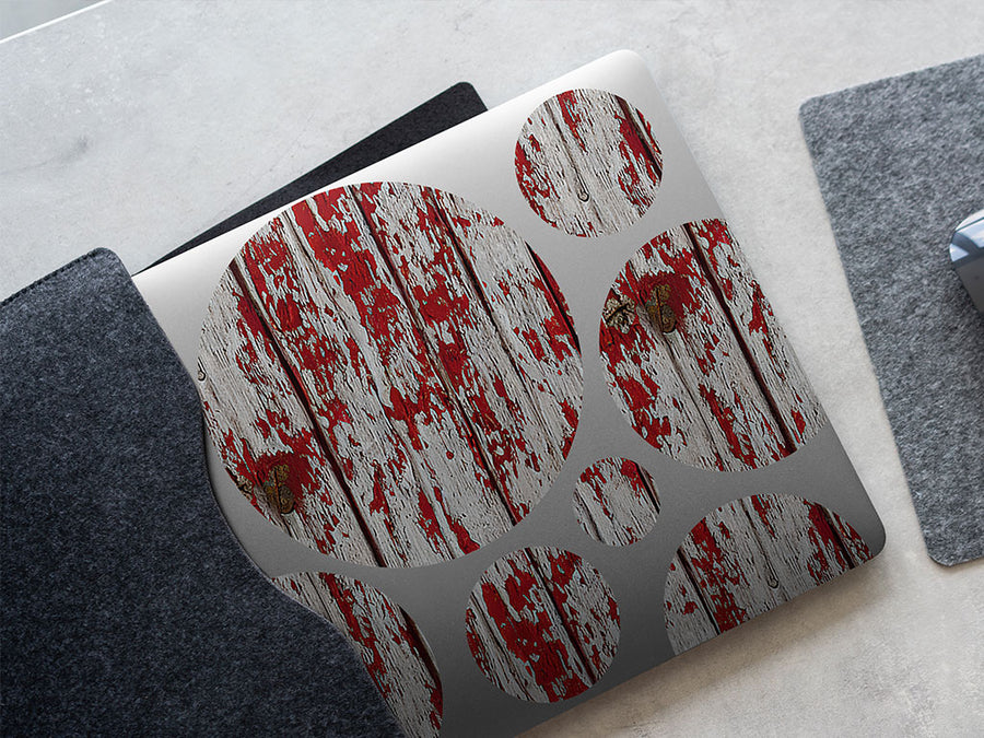distressed auburn  DIY Laptop Stickers