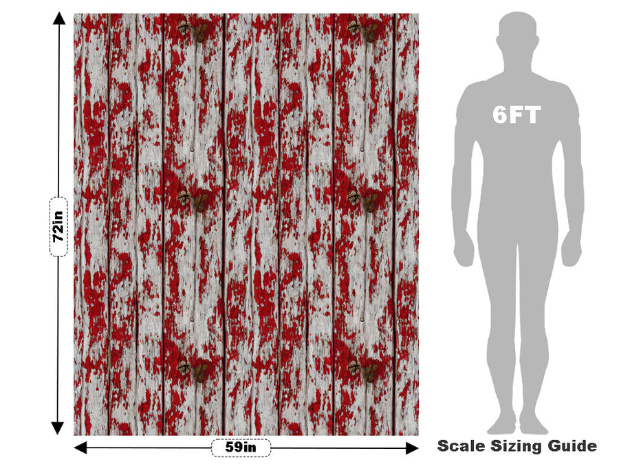 Distressed Auburn Wood Plank Vehicle Wrap Scale~Rwraps Series 914 Distressed Auburn Wood Plank Measurements~2
