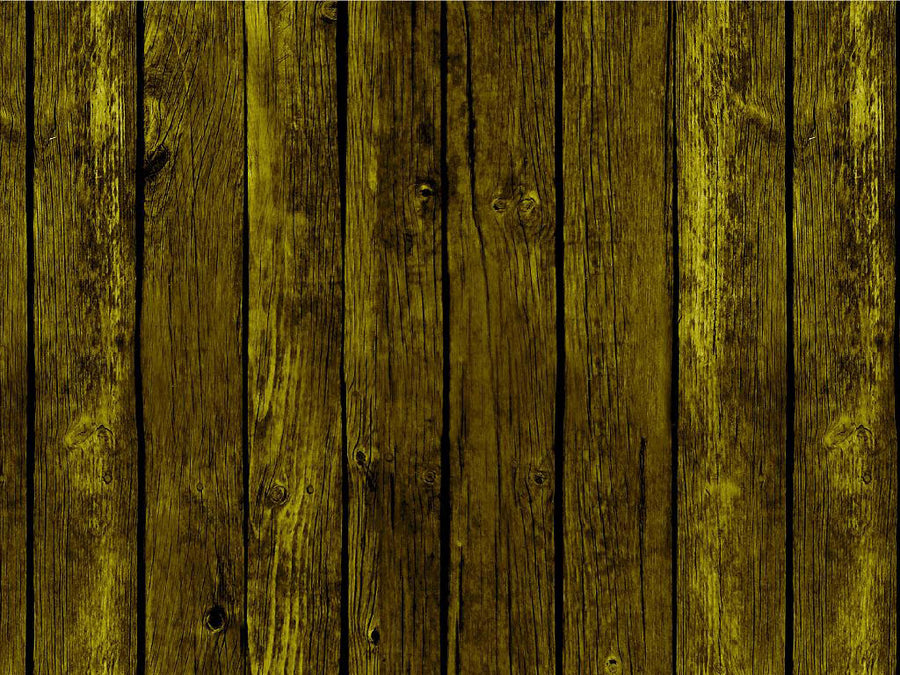 Distressed Aureolin Wood Plank Vinyl Wrap Pattern~Rwraps Series 914 Digitally Printed Vinyl Wrap~0