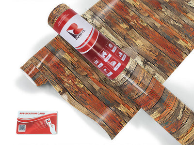 distressed cognac  Craft Vinyl Roll