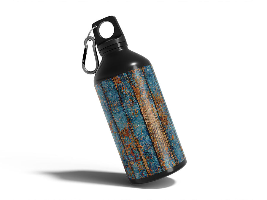 distressed denim  Water Bottle DIY Stickers