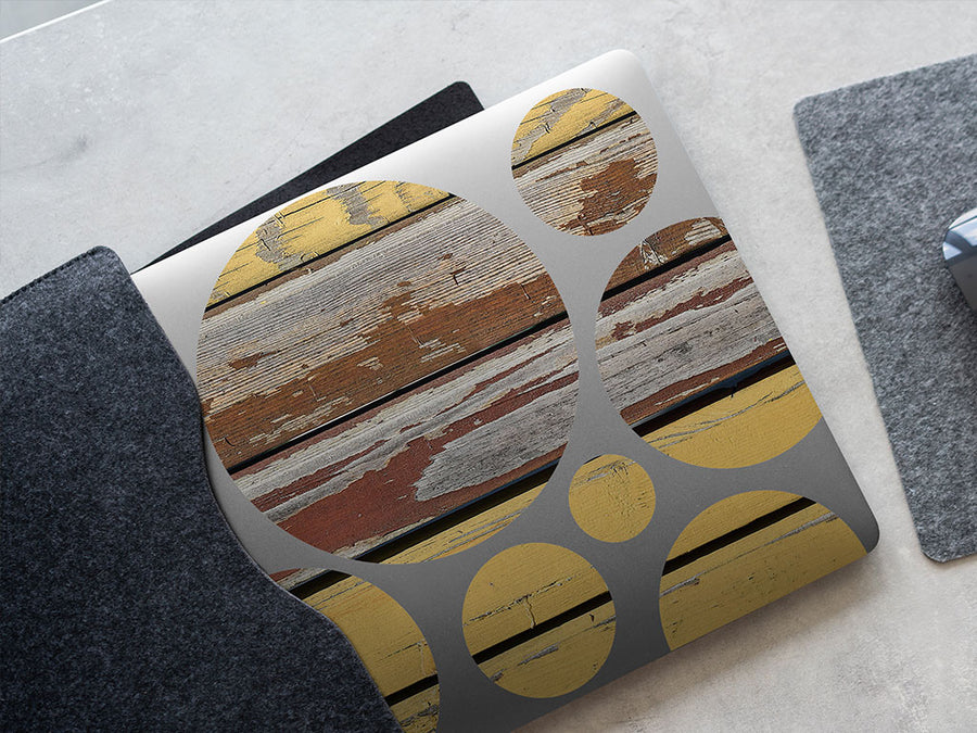 distressed gradient  DIY Laptop Stickers