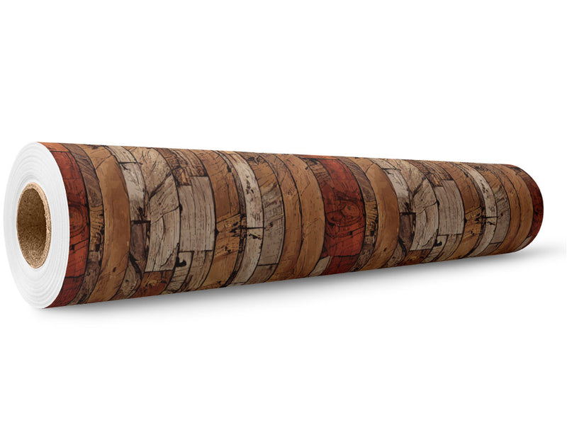 Distressed Oak Wooden Parquet Wrap Film Wholesale Roll~Rwraps Series 914 Digitally Printed Vinyl Roll~5